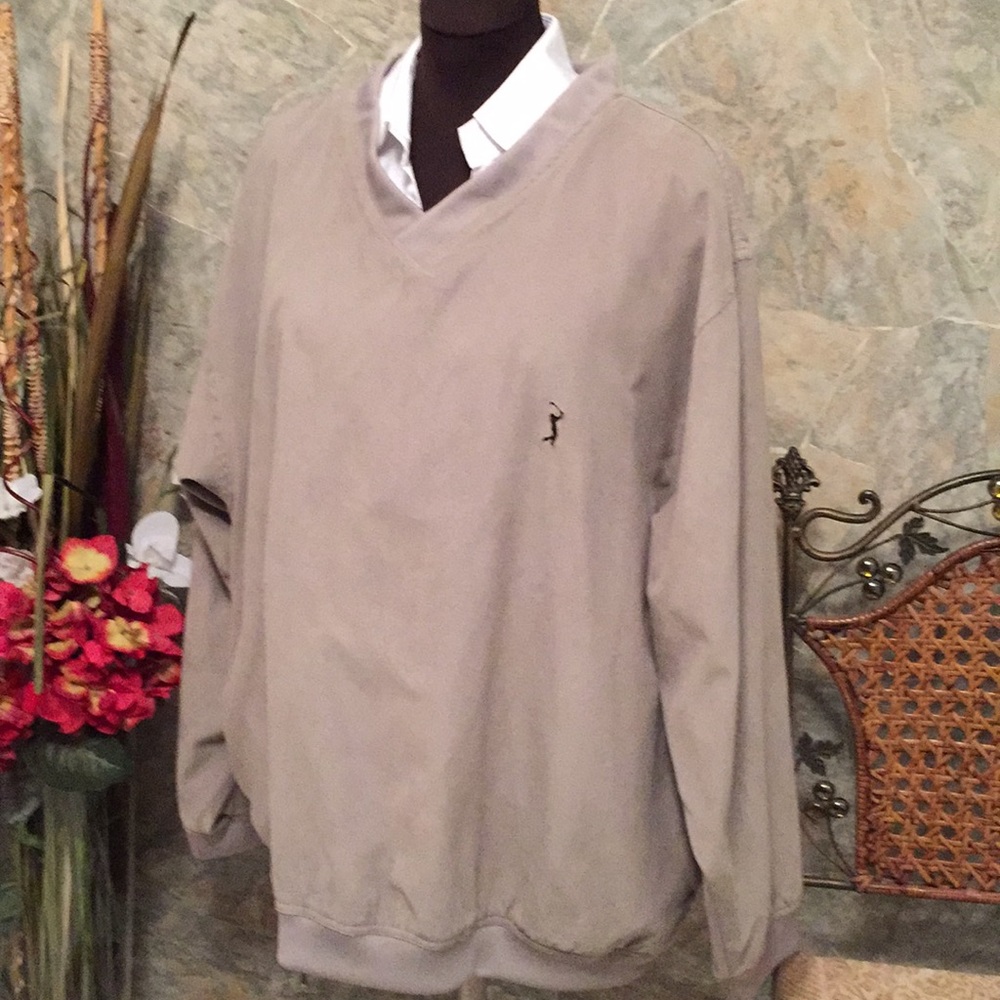 PGA tour collection size XL pullover V-neck pocket